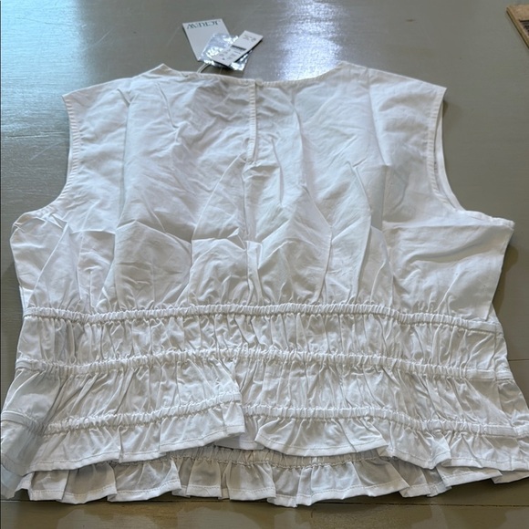 J. Crew Hyacinth top in cotton poplin Size M - Picture 12 of 13